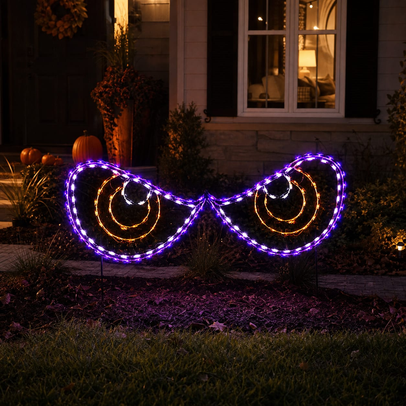 64" Halloween RGB LED Spooky Eyes