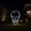 36" Halloween LED Lighted Skull