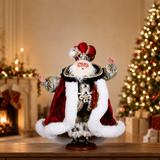 Mark Roberts Papá Noel "Joyeux Noel" de 22 pulgadas