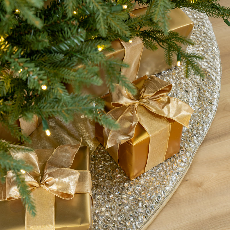 Kentucky Fir Tree Pre-Lit Pure White LED Lights