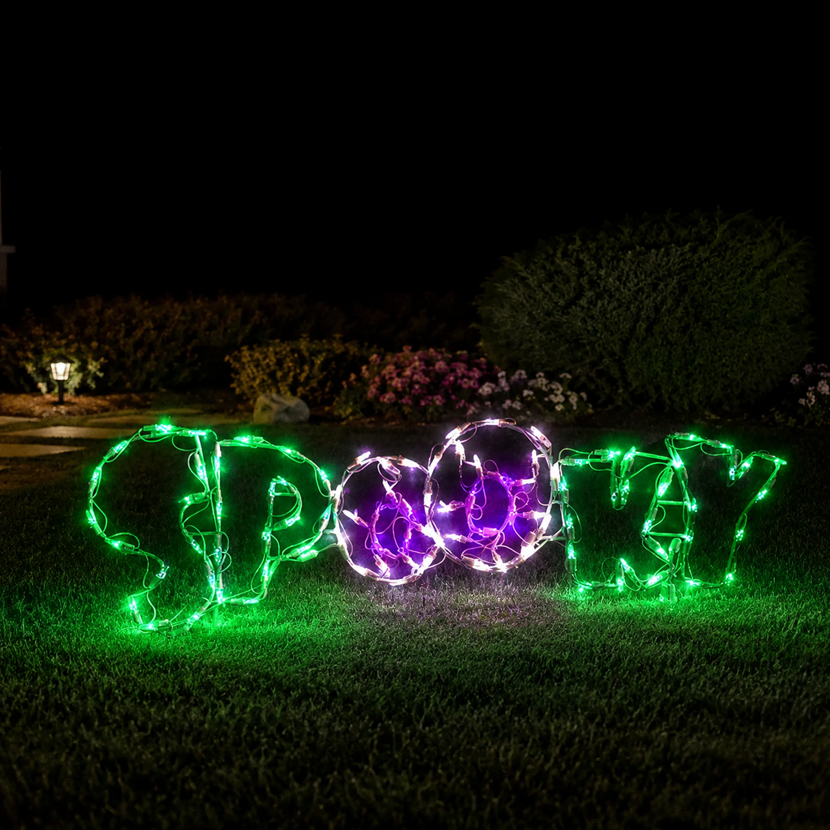 44" Halloween Sign LED SPOOKY