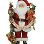 Karen Didion Originals 20" Lighted Musical Christmas Santa