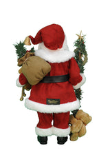 Karen Didion Originals 20" Lighted Musical Christmas Santa