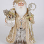 Karen Didion Originals 17" Lighted Touch Of Gold Santa