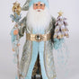 Karen Didion 17" Coastal Opulence Santa With Staff