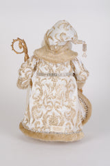 Karen Didion Originals 19" Gold Gilded Elegance Santa