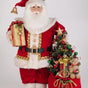 Karen Didion Originals 30" Lighted Christmas Spirit Santa