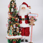 Karen Didion Originals 28" Lighted North Pole Bakery Santa