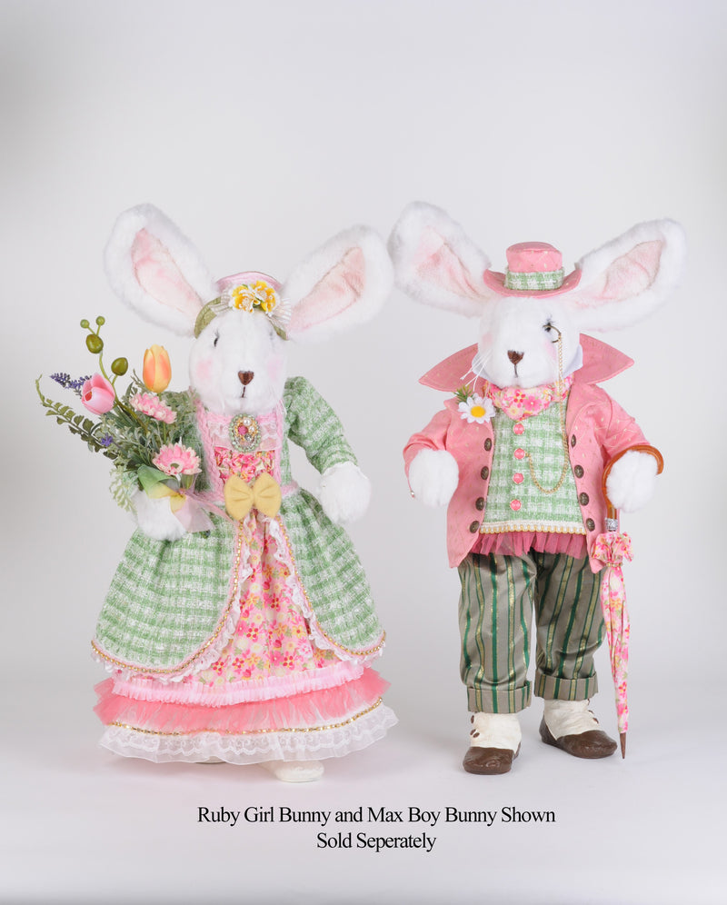 Karen Didion Originals 19" Ruby Bunny
