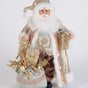 Karen Didion Originals 17" Lighted Sage Elegance Santa