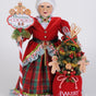 Karen Didion Originals 17" Lighted Mrs Claus Goodie Bakery