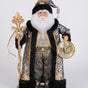 Karen Didion Originals 19" Silver & Gold Santa