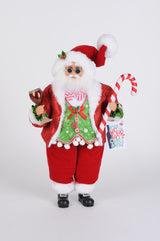 Karen Didion Originals 19" Navidad Cheer Mr Claus