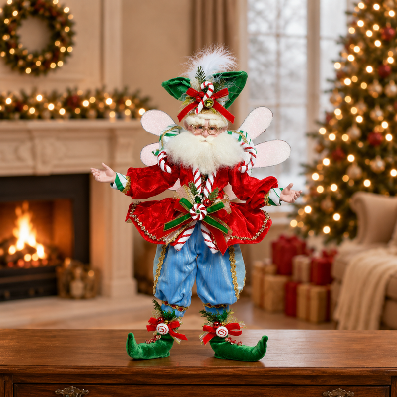 Mark Roberts 17" Medium Candy Cane Fairy