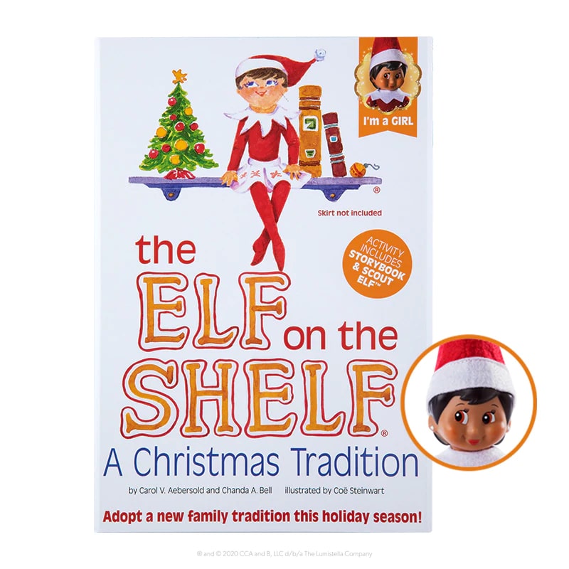 The Elf On The Shelf Girl Brown Eyes