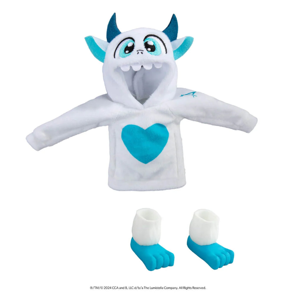 Claus Couture Yeti Hoodie Set