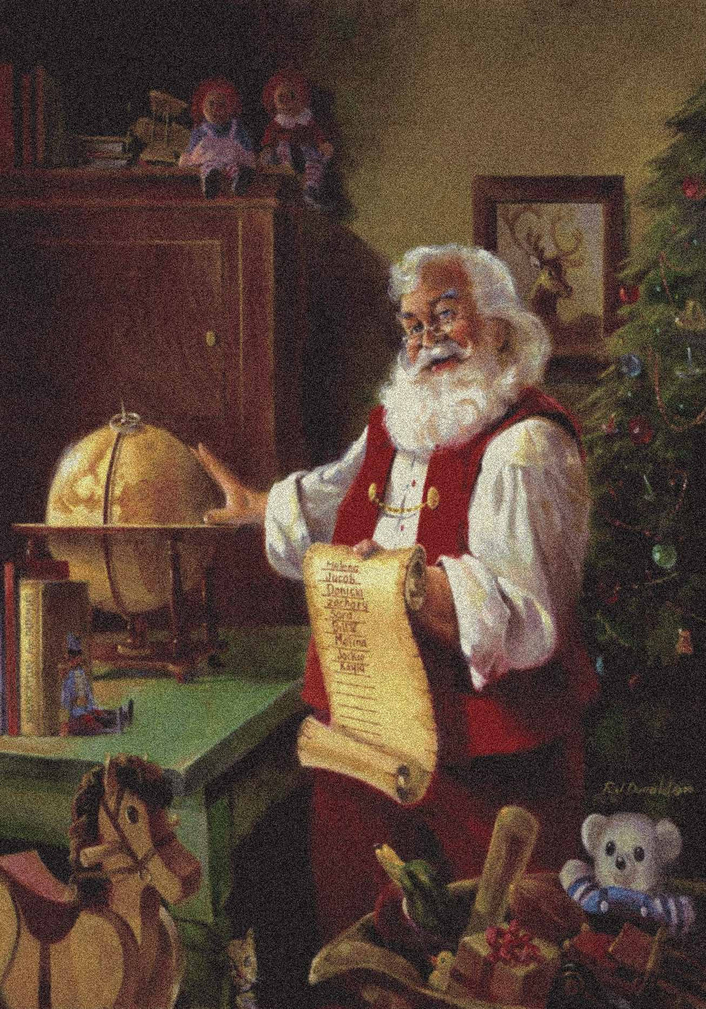 Santa's Wish List Rug