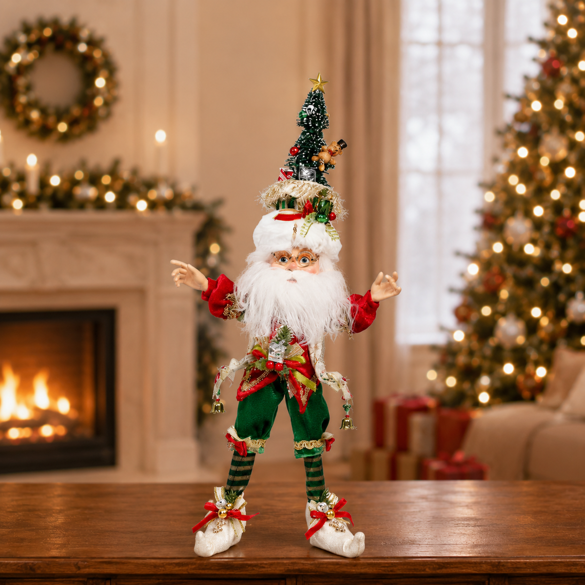 Mark Roberts 17" Small North Pole Christmas Tree Elf