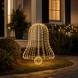 16" 160 LED Warm White 3D Bell Twinkling Effect
