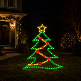 16" 144 LED Christmas Tree Twinkling Effect