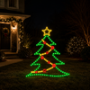 16" 144 LED Christmas Tree Twinkling Effect