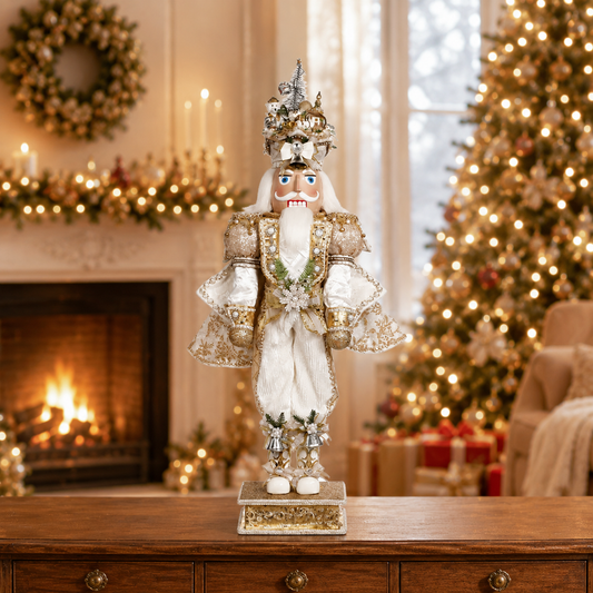 Mark Roberts 2.5 FT Merry Christmas Nutcracker