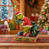 El Grinch - El Grinch cargando/robando un árbol de 7"
