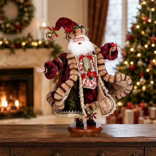 Mark Roberts 26" Bird Lover Santa
