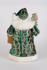 Karen Didion Originals 19" Jade Elegance Santa