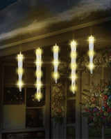 20 FT 80 LED Warm White Twinkling Lights With White Wire