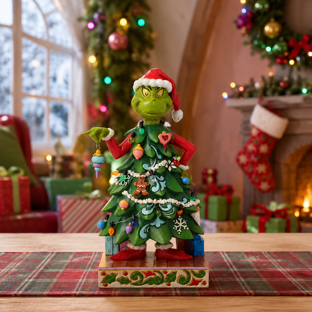 El Grinch 8" Grinch disfrazado de árbol