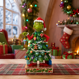 El Grinch 8" Grinch disfrazado de árbol