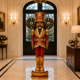 6 FT African American Red Nutcracker