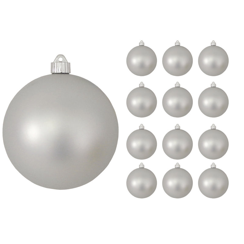 6" Shatterproof Ball Ornament Set Of 8