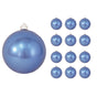 6" Polar Blue Shatterproof Ball Set Of 8