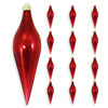 12" Gilded Shatterproof Finial Set Of 4