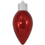 12" Shatterproof C9 Bulb UV Ornament Set Of 2