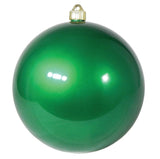 8" Shiny Shatterproof UVW Ball Ornament Set Of 4