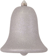 9" Shiny Shatterproof UV Bell Ornament Set Of 2