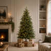 Greenhill Fir Tree Pre Lit Soft Warm LED Lights