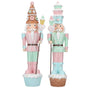 28" Pastel Nutcracker LED Battery Operated Assorted Set Of 2