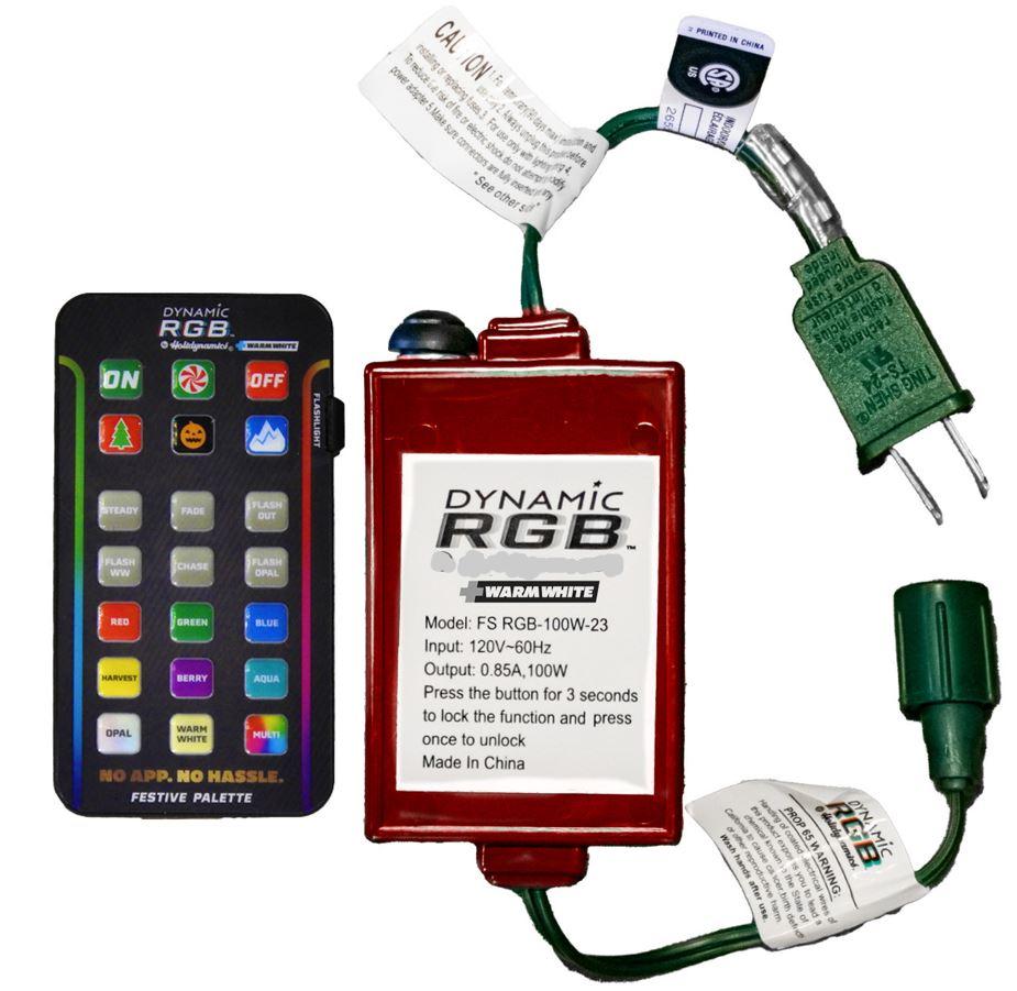 Controlador de 100 W con función de bloqueo RGBWW/PW