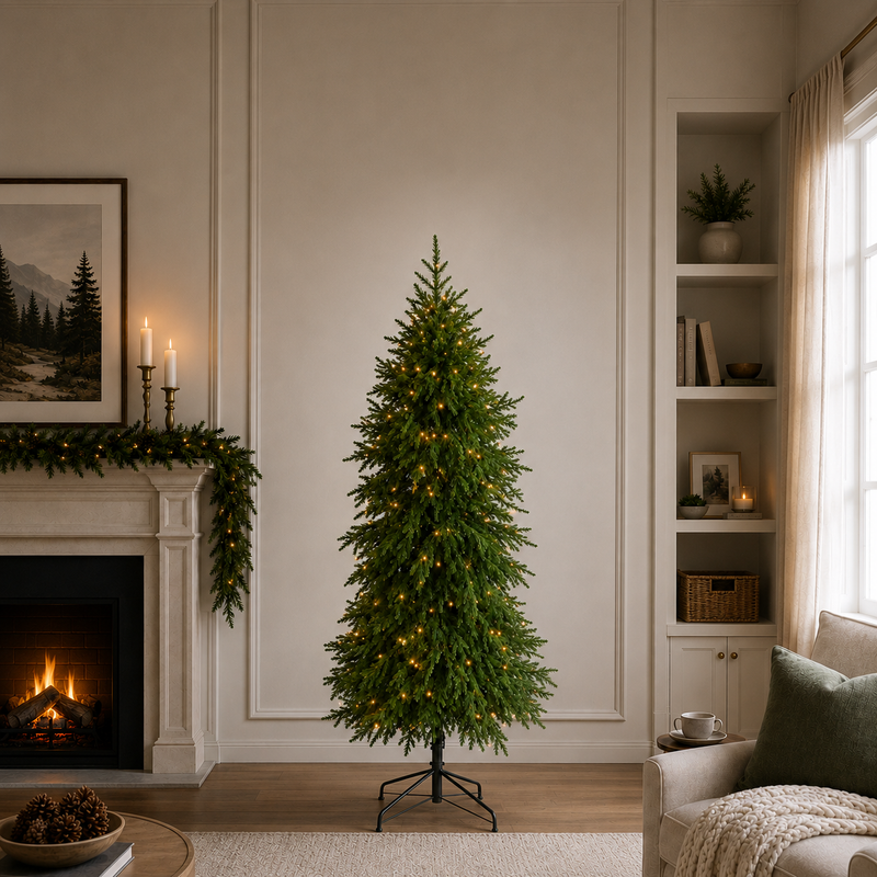 Norfolk Real Touch Tree Pre-Lit Warm White LED