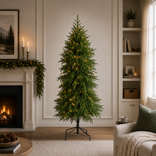 Norfolk Real Touch Tree Pre-Lit Warm White LED