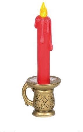 Juego de 2 farolas con candelabro accesorio para aldea