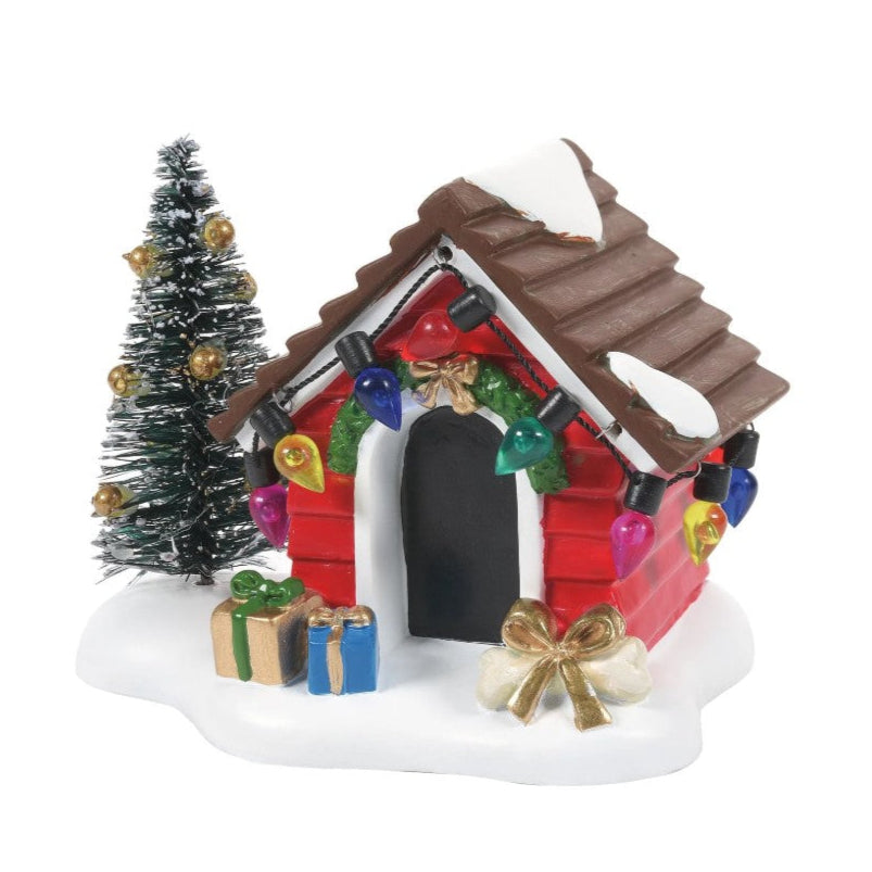 Village Accessory Fido's Christmas Getaway