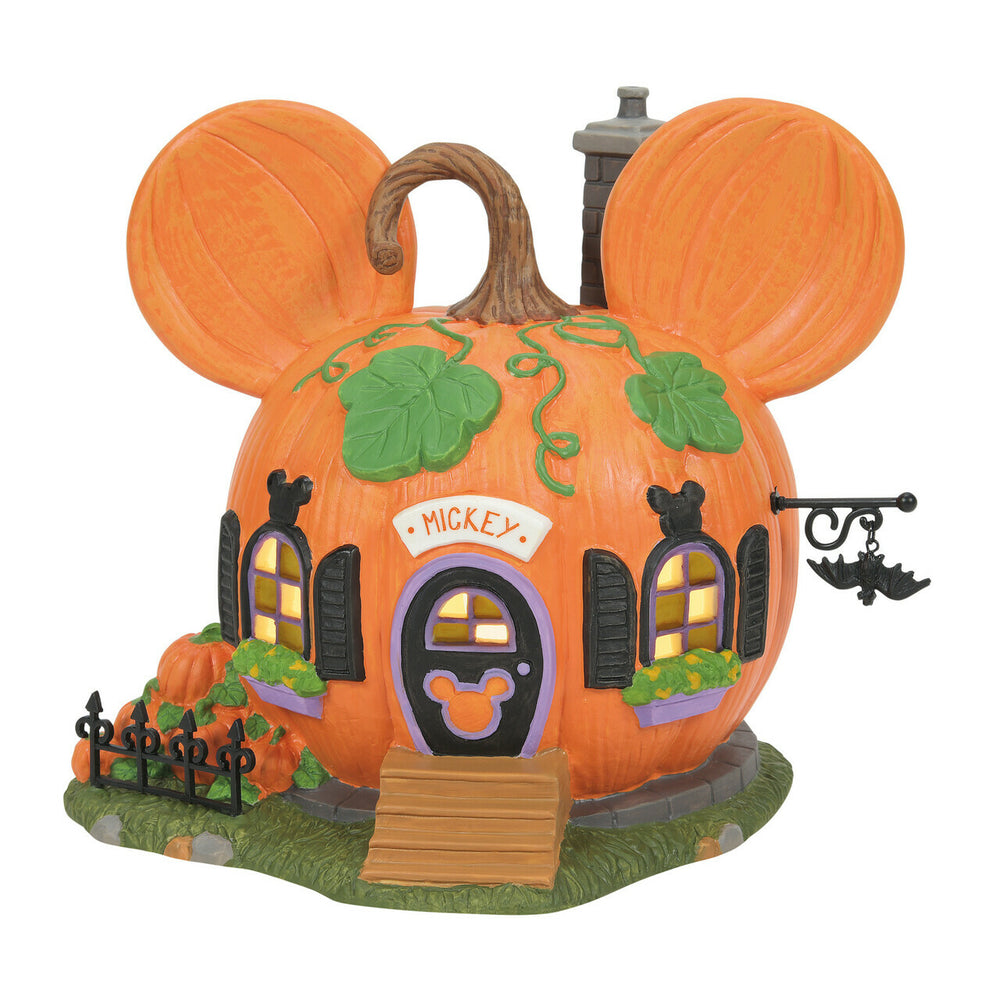 El pueblo de Halloween de Mickey La casa Pumpkintown de Mickey