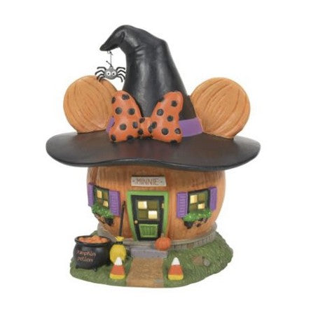 El pueblo de Halloween de Mickey La casa Pumpkintown de Minnie