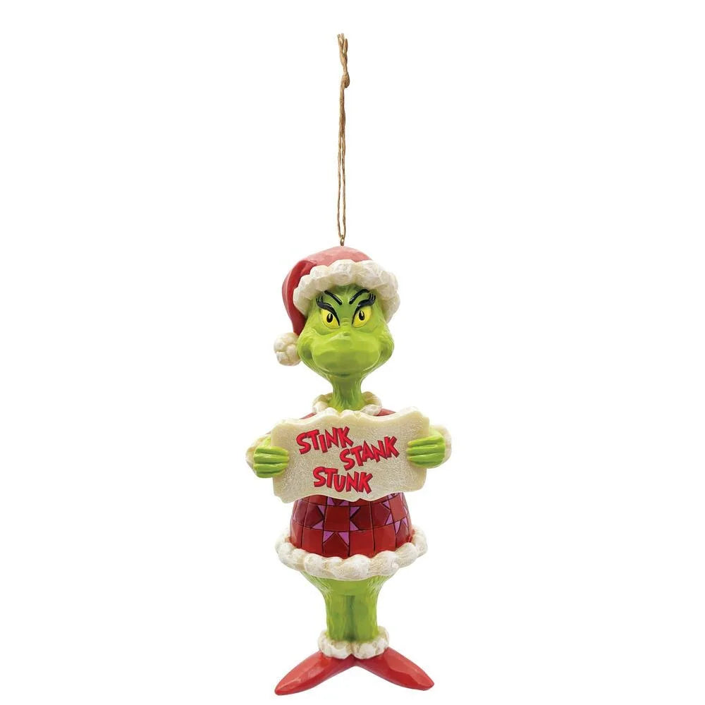 The Grinch 5" Stink, Stank, Stunk Ornament