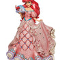 Disney Traditions 16" Ariel Holding A Pearl Shell & Sebastian